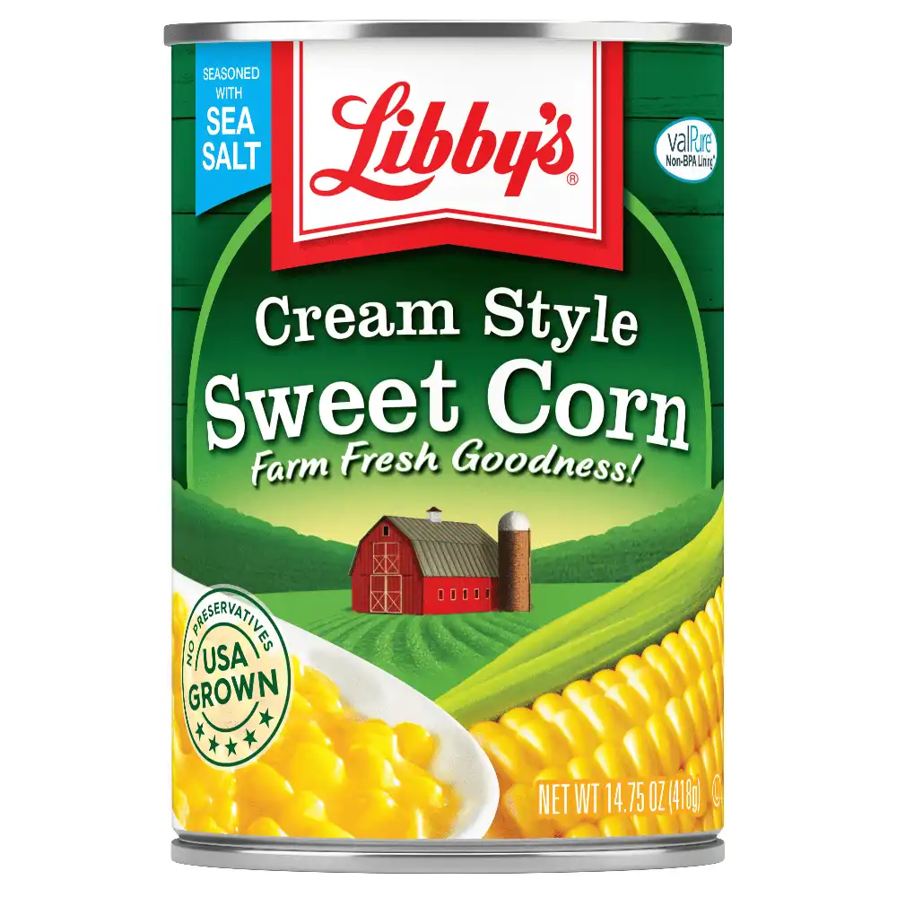 Cream Style Sweet Corn, 14.75 oz.