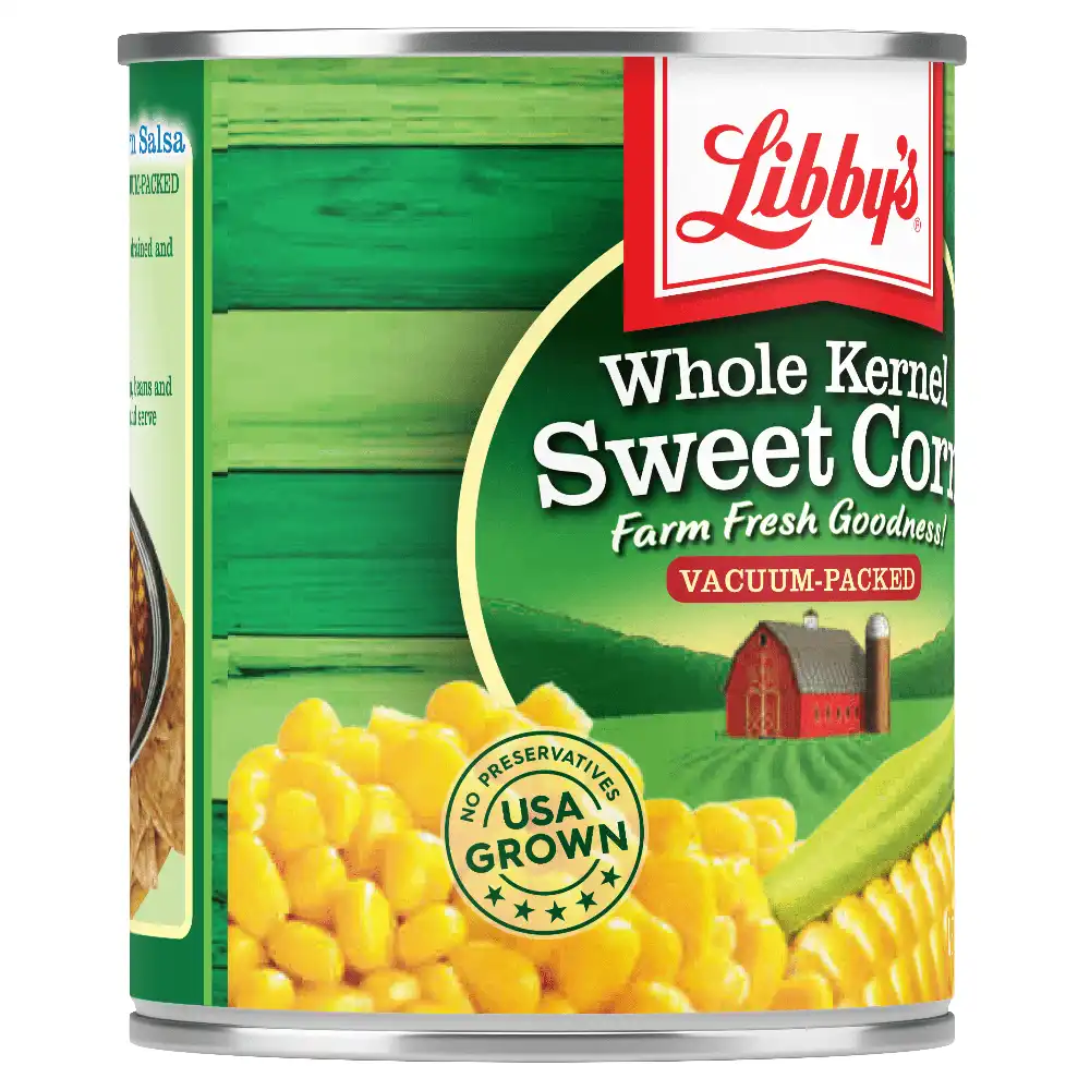 Whole Kernel Sweet Corn, 11 oz., Vacuum Packed