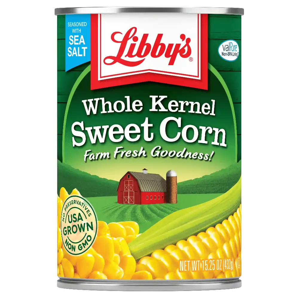 Whole Kernel Sweet Corn, 15.25 oz.