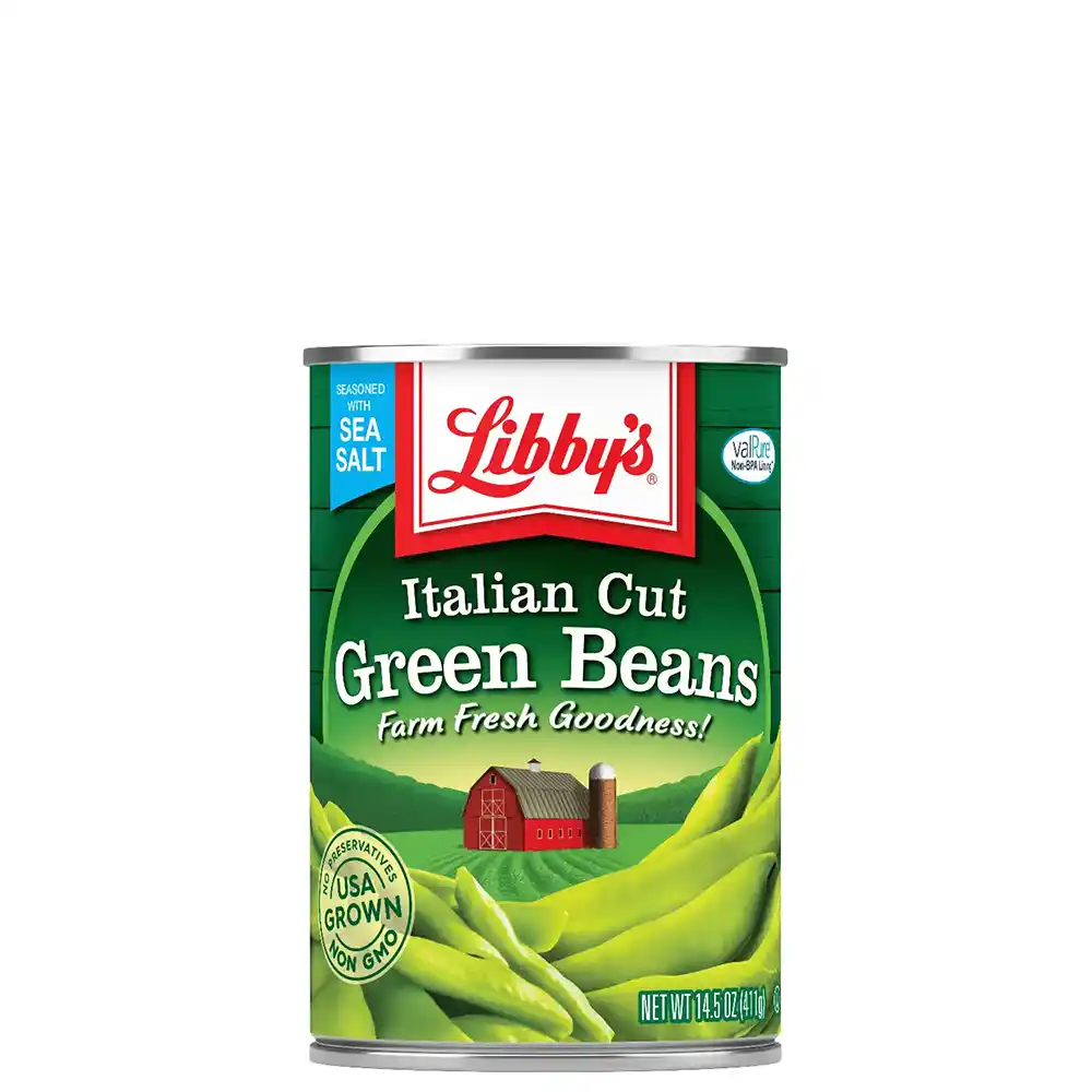 Italian Cut Green Beans 14.5 oz - Libby's Vegetables