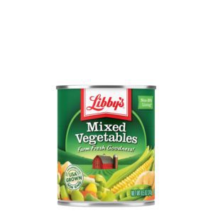 Mixed Vegetables, 8.5 oz. Easy-Open Can