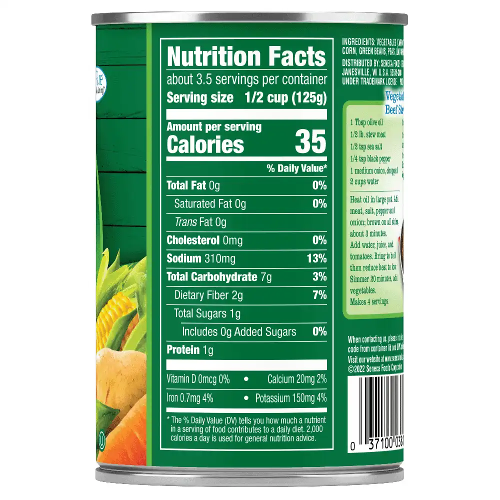 Mixed Vegetables, 15 oz.
