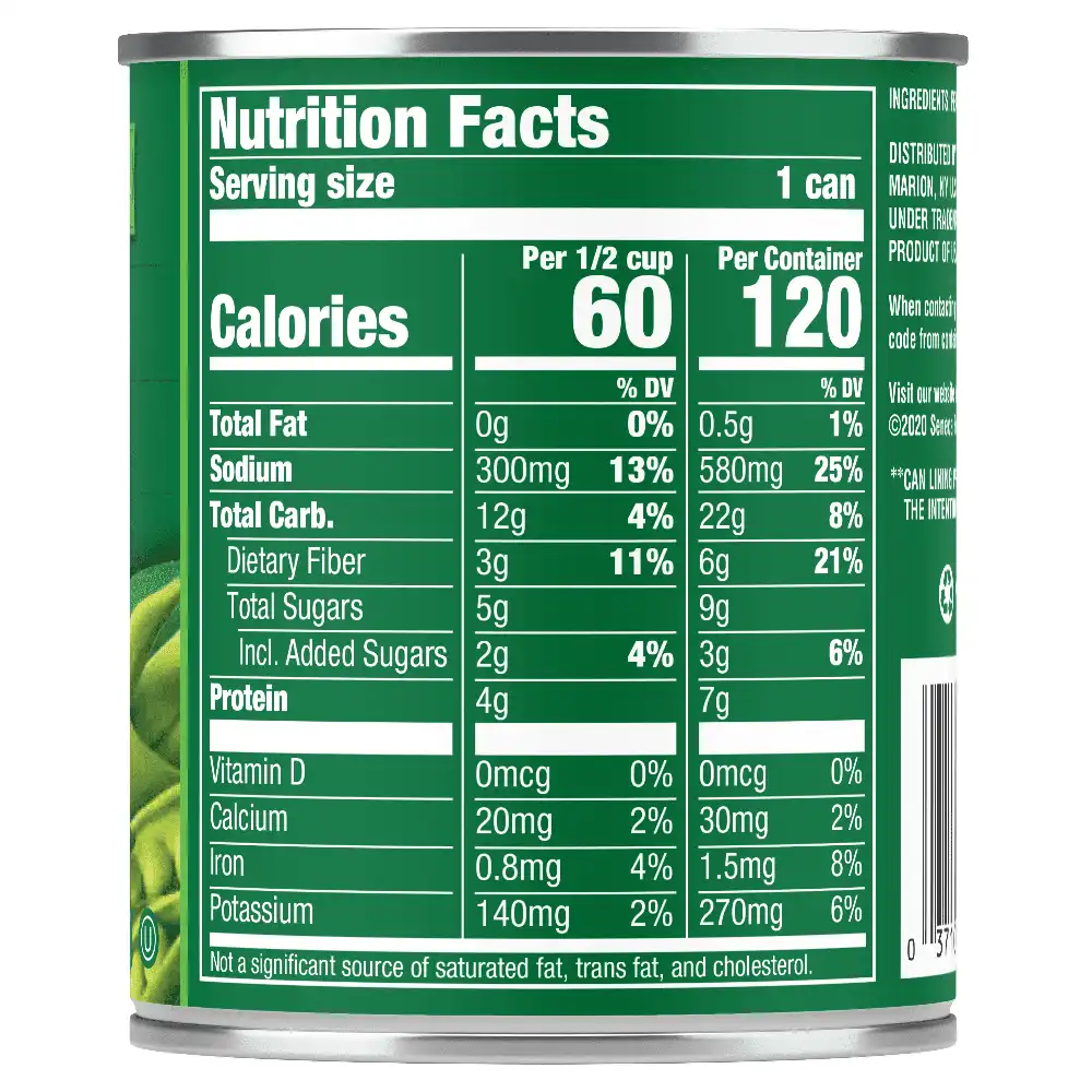 Sweet Peas, 8.5 oz. Easy-Open Can