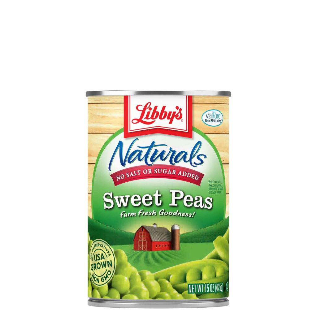 Naturals Sweet Peas, 15 oz.