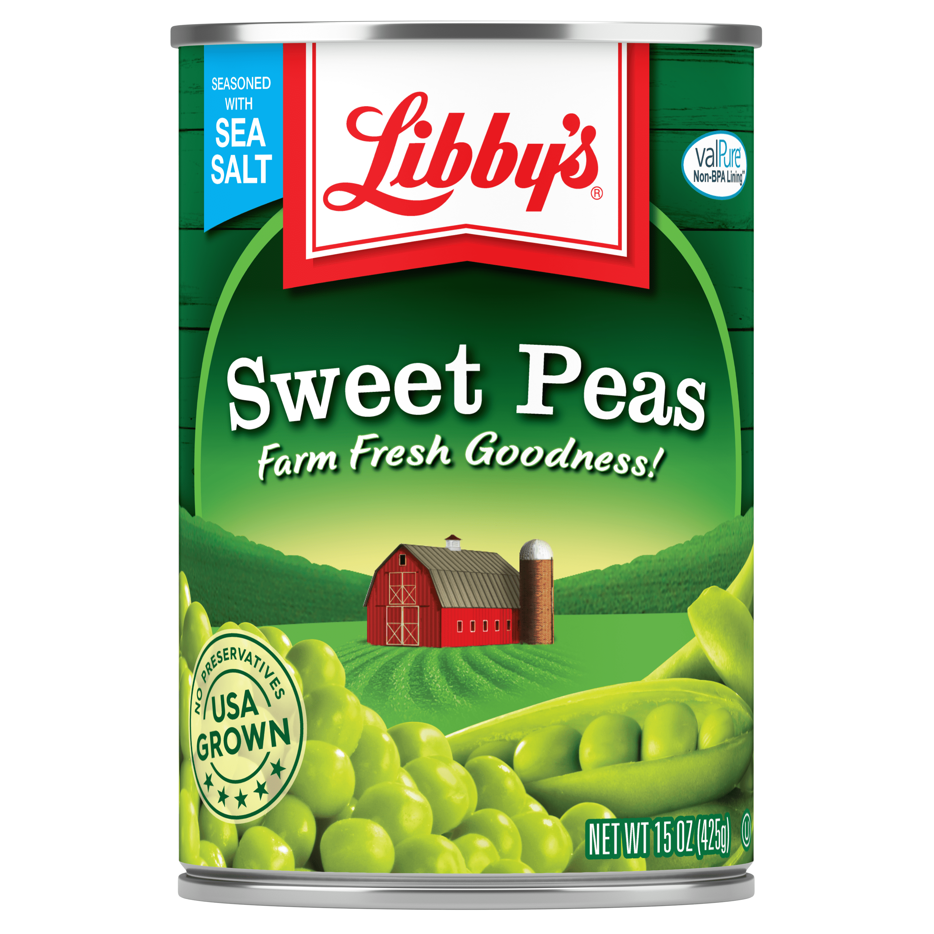 Sweet Peas, 15 oz.