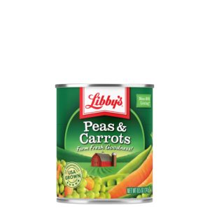 Peas & Carrots, 8.5 oz. Easy-Open Can