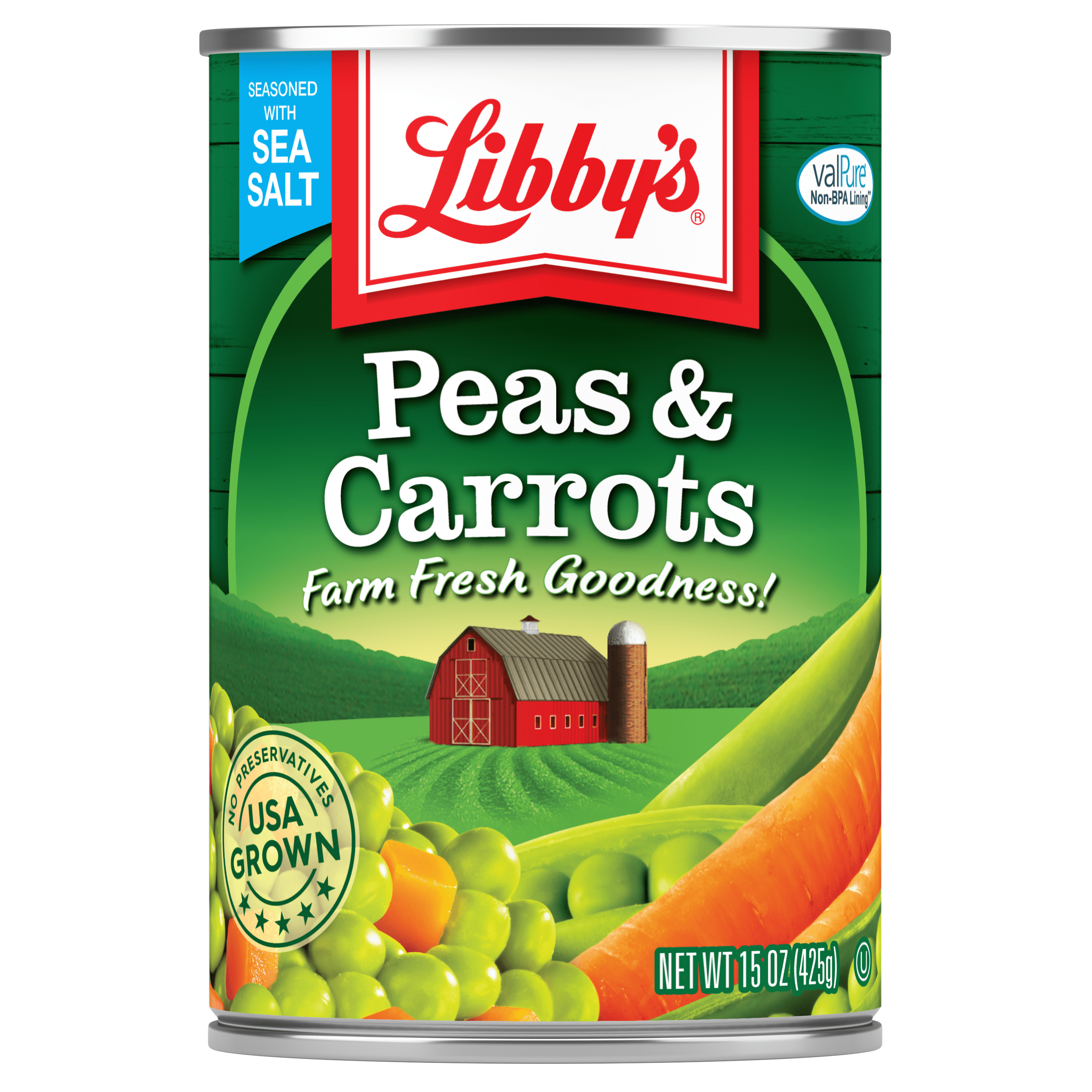 Peas & Carrots, 15 oz.