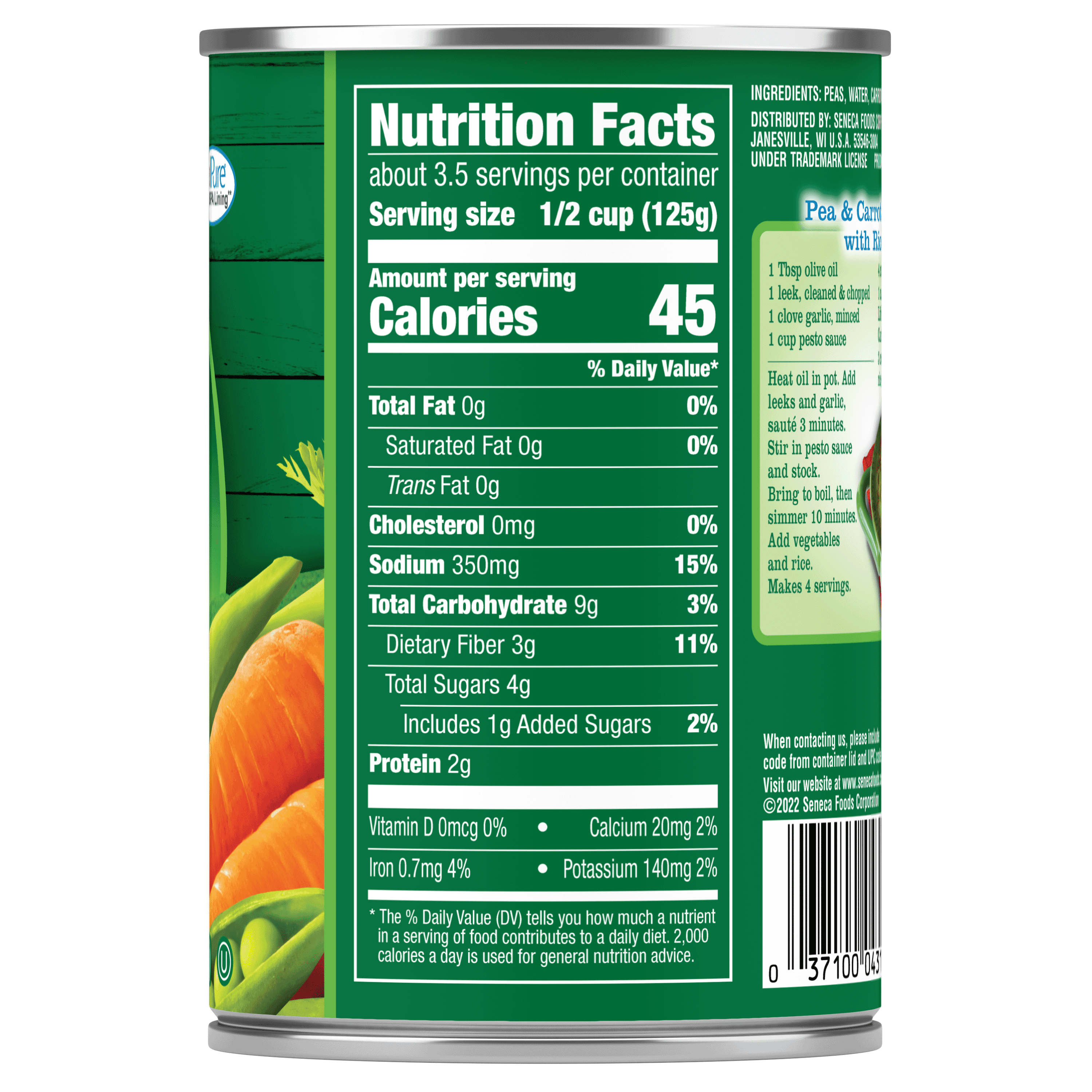 Peas & Carrots, 15 oz.