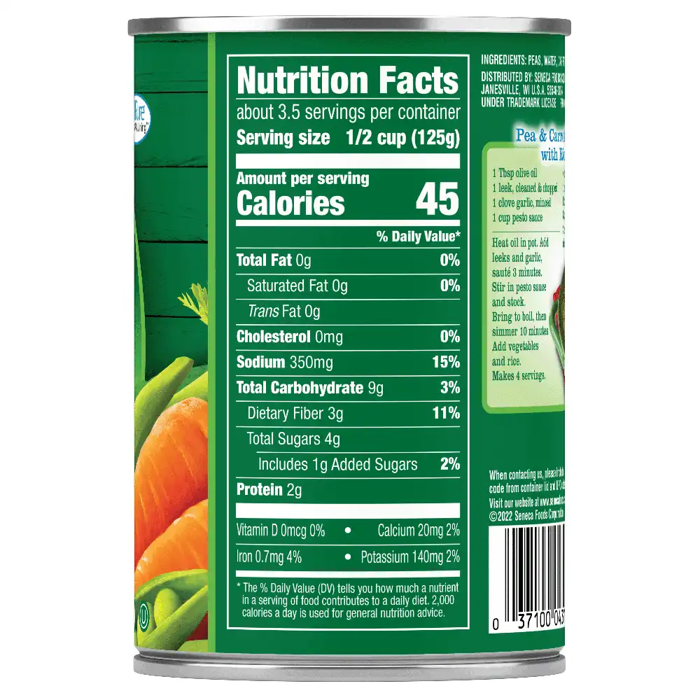 Peas & Carrots, 15 oz.