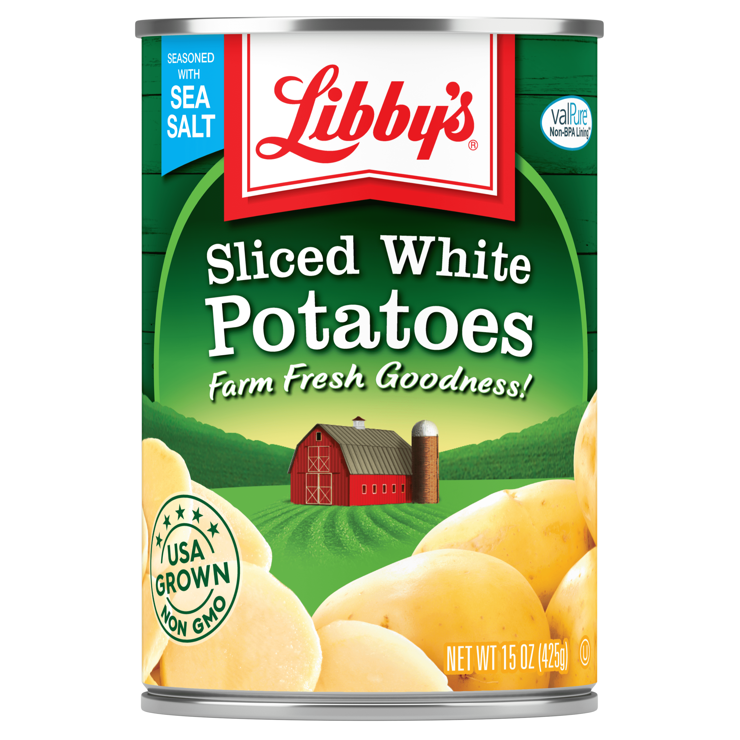 Sliced White Potatoes, 15 oz.