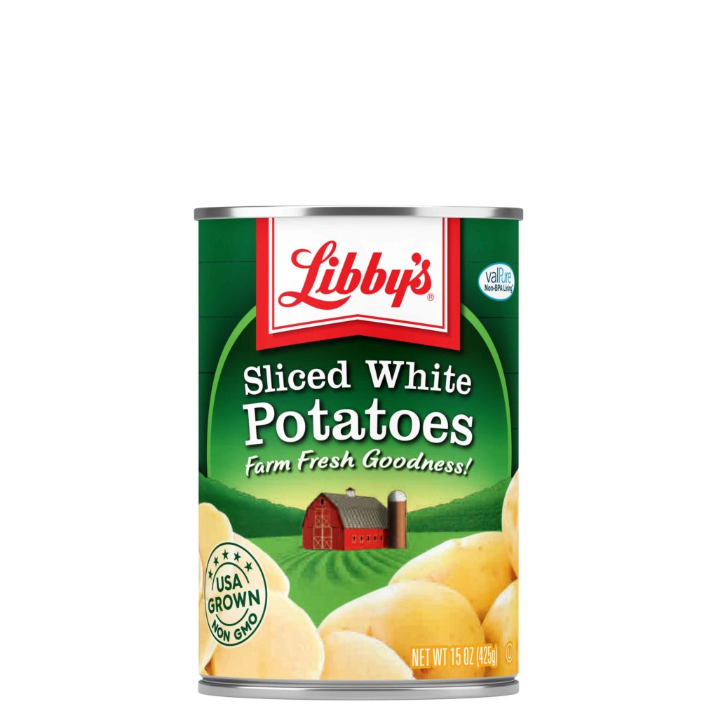 Sliced White Potatoes, 15 oz.