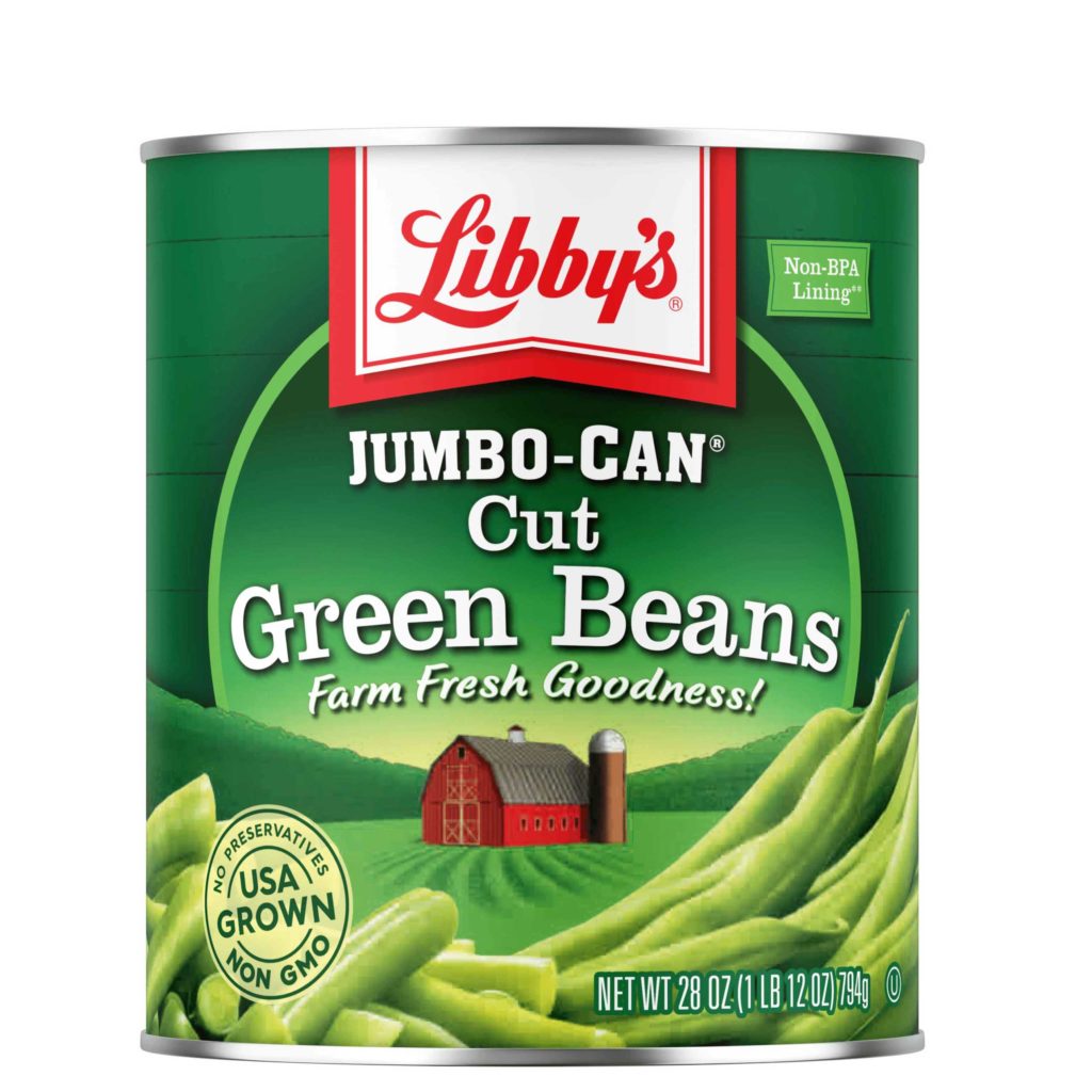 Cut Green Beans, 28 oz. Jumbo-Can