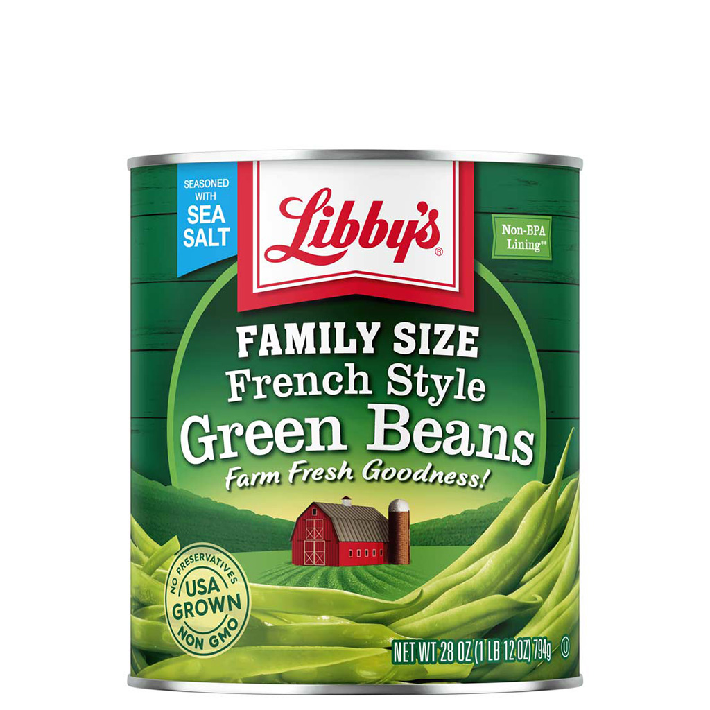 French Style Green Beans, 28 oz. Family Size