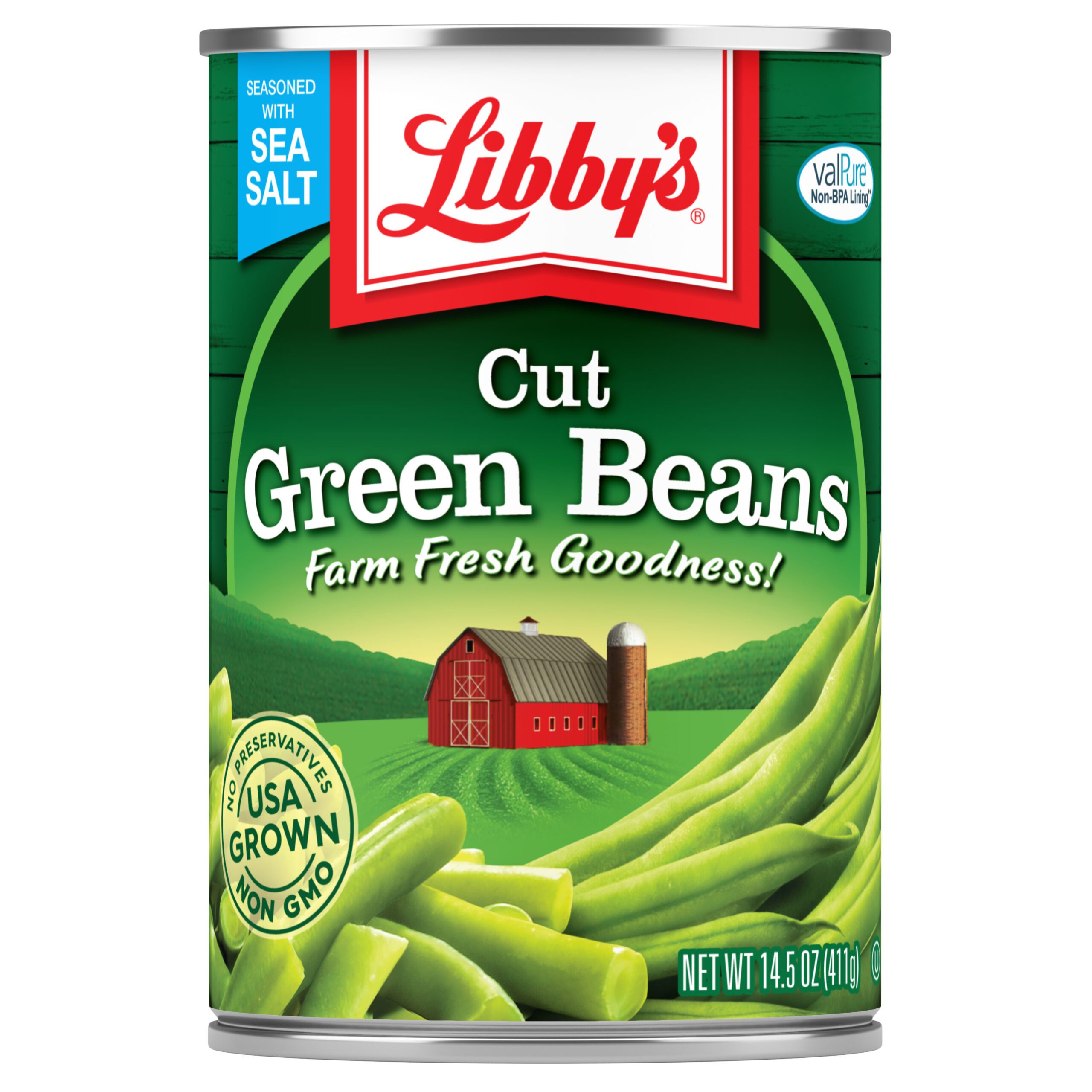 Cut Green Beans, 14.5 oz.