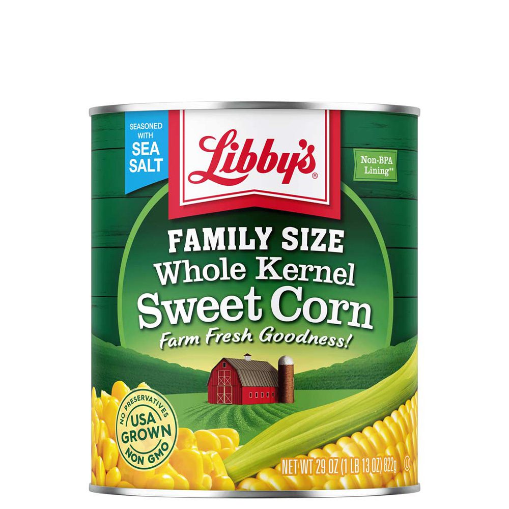 Whole Kernel Sweet Corn, 29 oz. Family Size