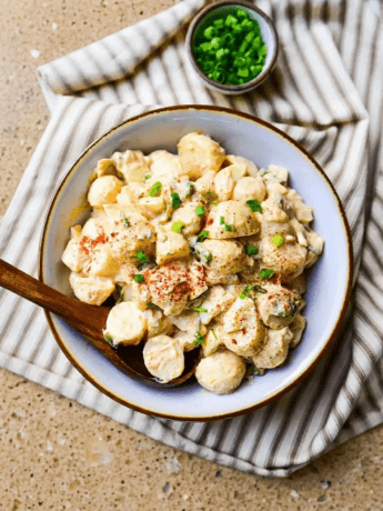 10 minute potato salad recipe