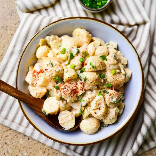10 minute potato salad recipe