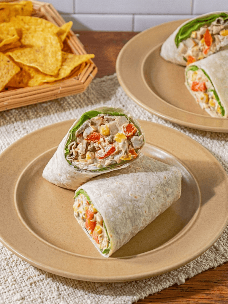 Mexican Chicken Salad Wrap