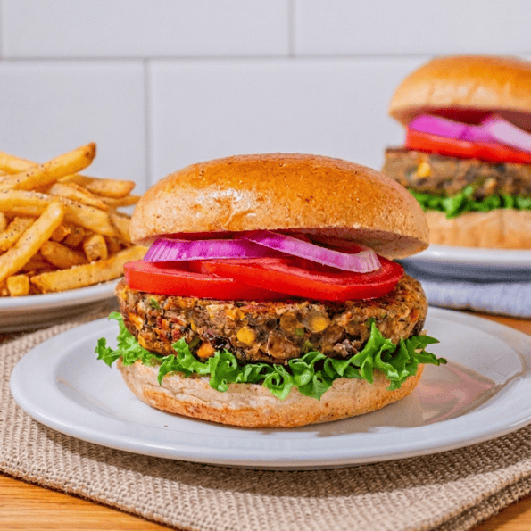 veggie burger recipe from canned black beans and canned mixed vegetables