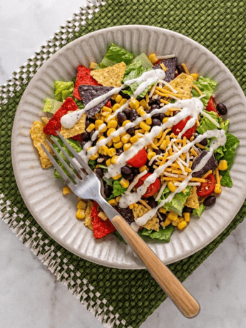 taco salad with canned corn