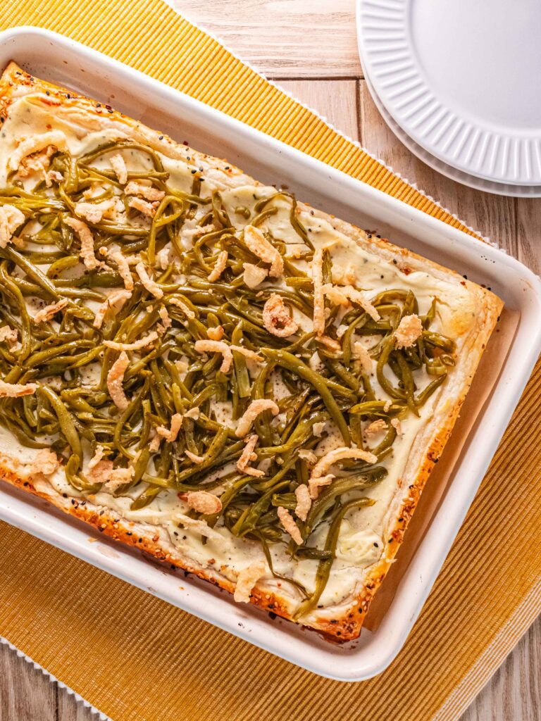 Green Bean Casserole Tart