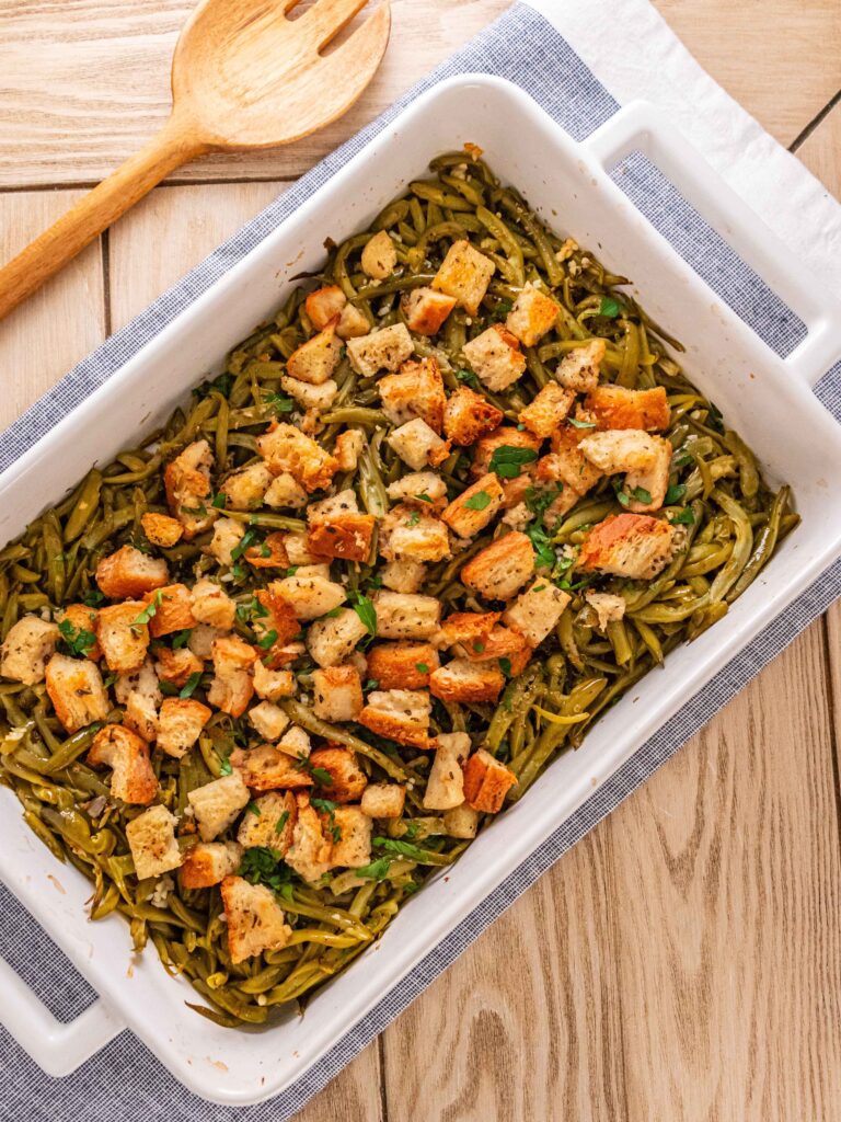 Green Bean Oreganata