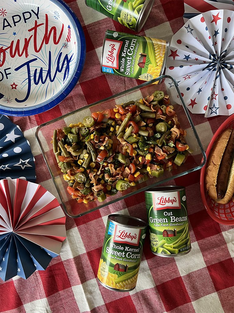 Sizzlin' Summer Succotash Recipe with Bacon, Corn, Lima Beans