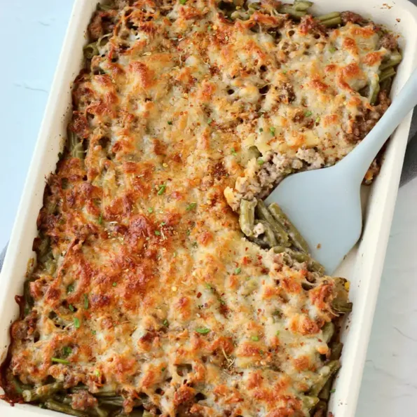 GreenBeansWithAlfredoSausage