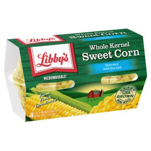 Whole Kernel Sweet Corn, 4 oz. Cups, 4-Pack