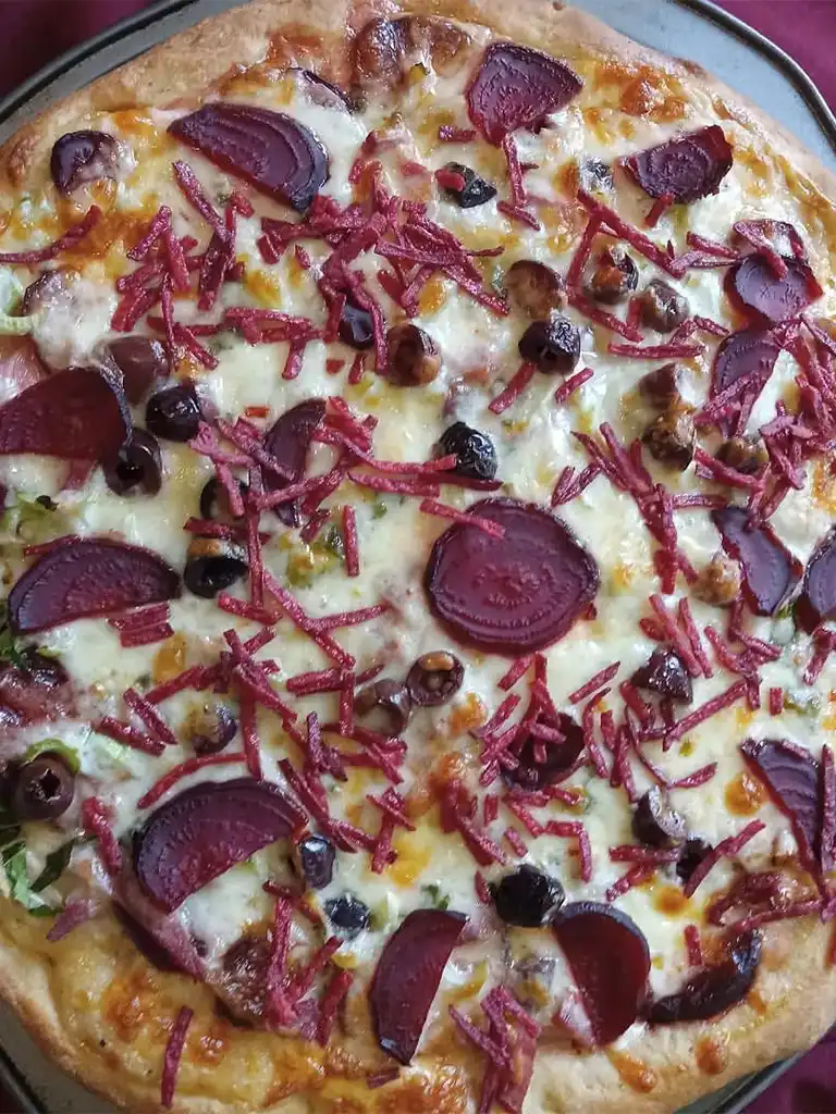 “The Beet Goes on the Pizza”