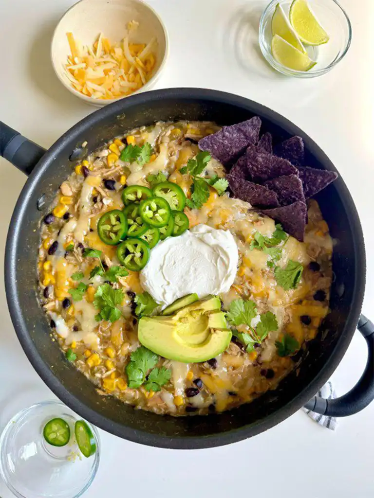 Chicken Verde Skillet