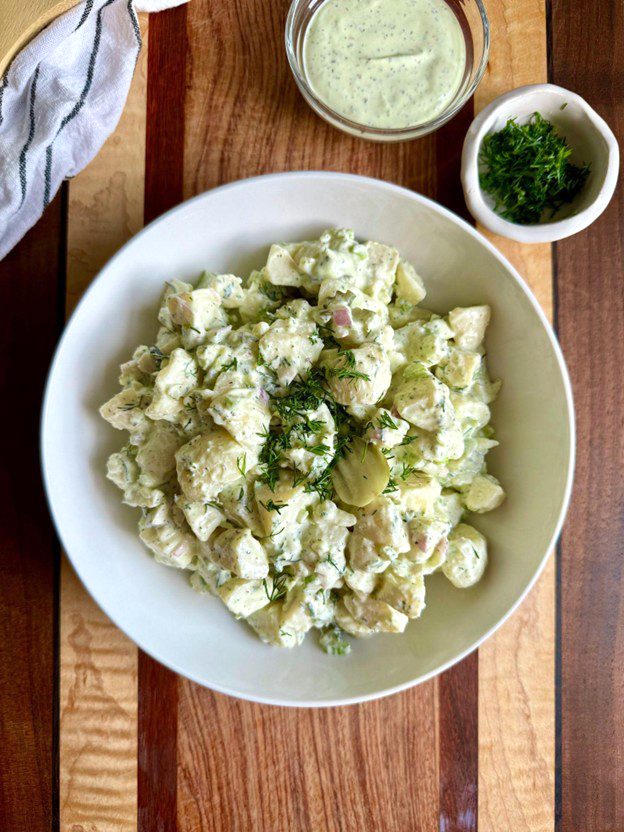 Dill Pickle Potato Salad