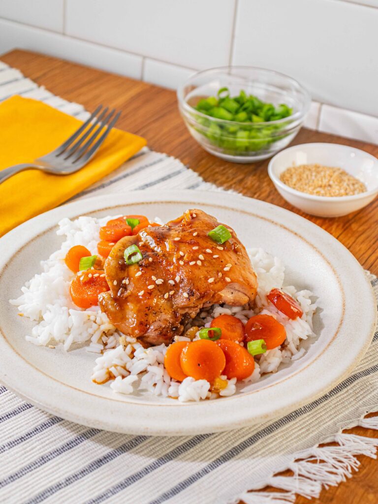 Honey Garlic Chicken & Carrots